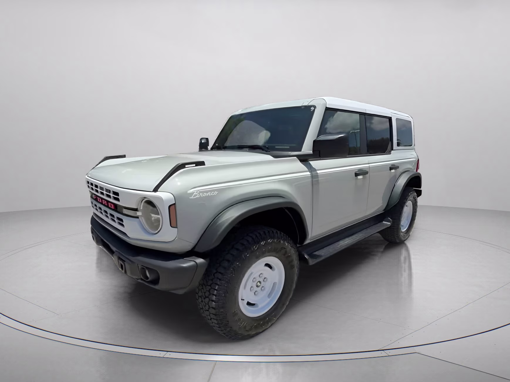2026 Avalanche Gray Ford Bronco Heritage Edition 4X4 Convertible