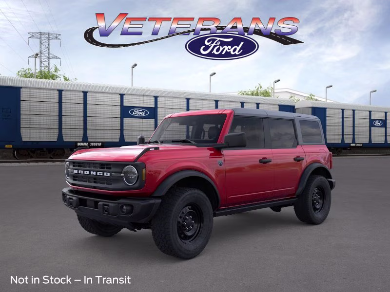 2026 Ruby Red Metallic Tinted Clearcoat Ford Bronco Big Bend 4X4 Convertible