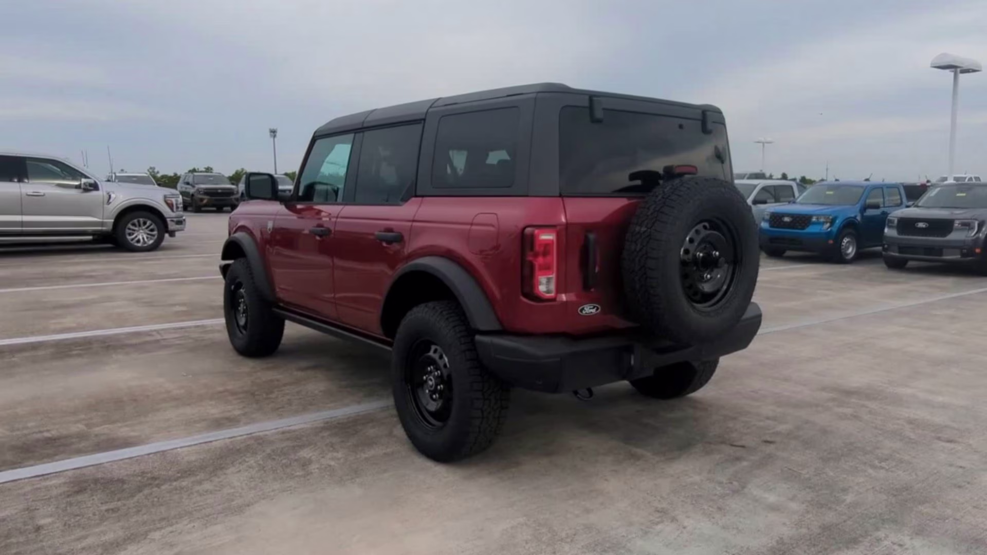 2026 Ruby Red Metallic Tinted Clearcoat Ford Bronco Big Bend 4X4 Convertible