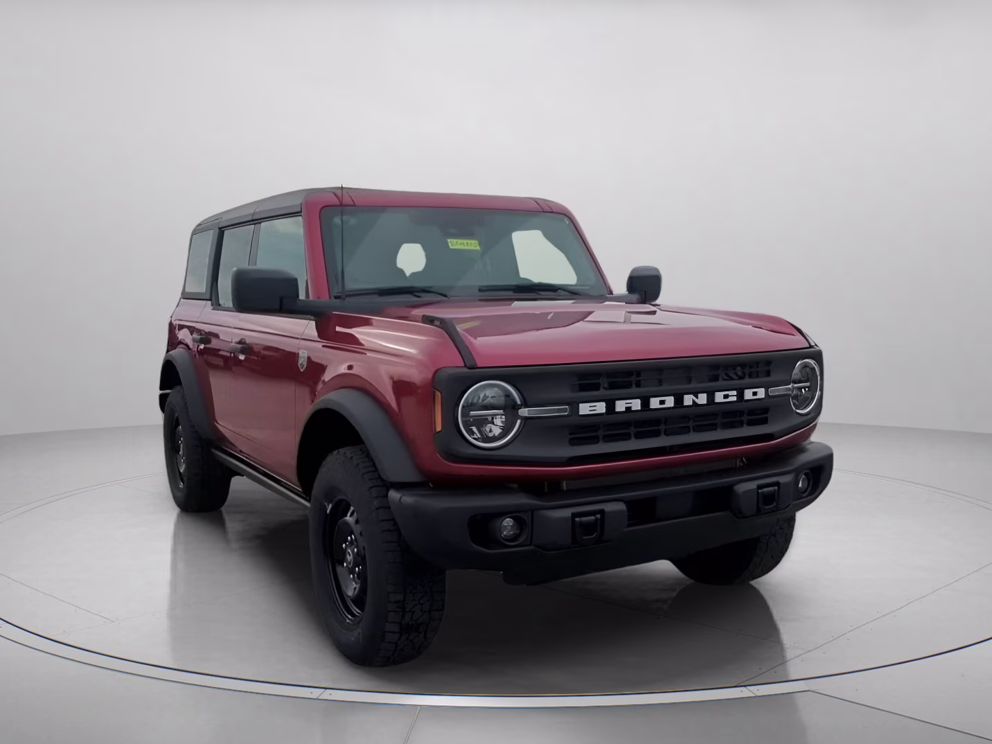 2026 Ruby Red Metallic Tinted Clearcoat Ford Bronco Big Bend 4X4 Convertible