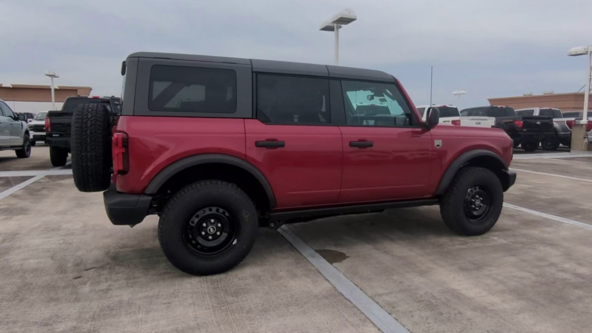 2026 Ruby Red Metallic Tinted Clearcoat Ford Bronco Big Bend 4X4 Convertible