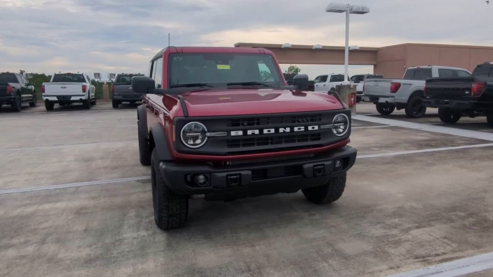 2026 Ruby Red Metallic Tinted Clearcoat Ford Bronco Big Bend 4X4 Convertible