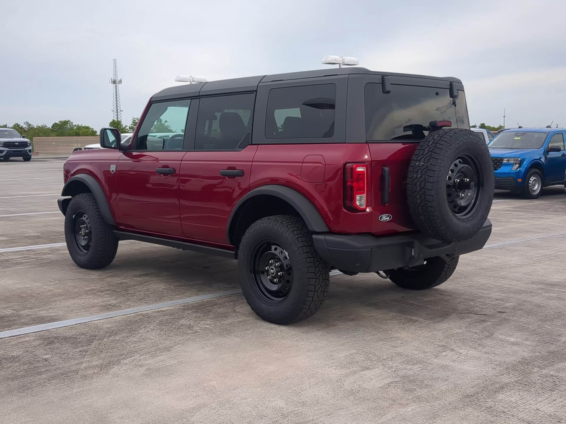 2026 Ruby Red Metallic Tinted Clearcoat Ford Bronco Big Bend 4X4 Convertible