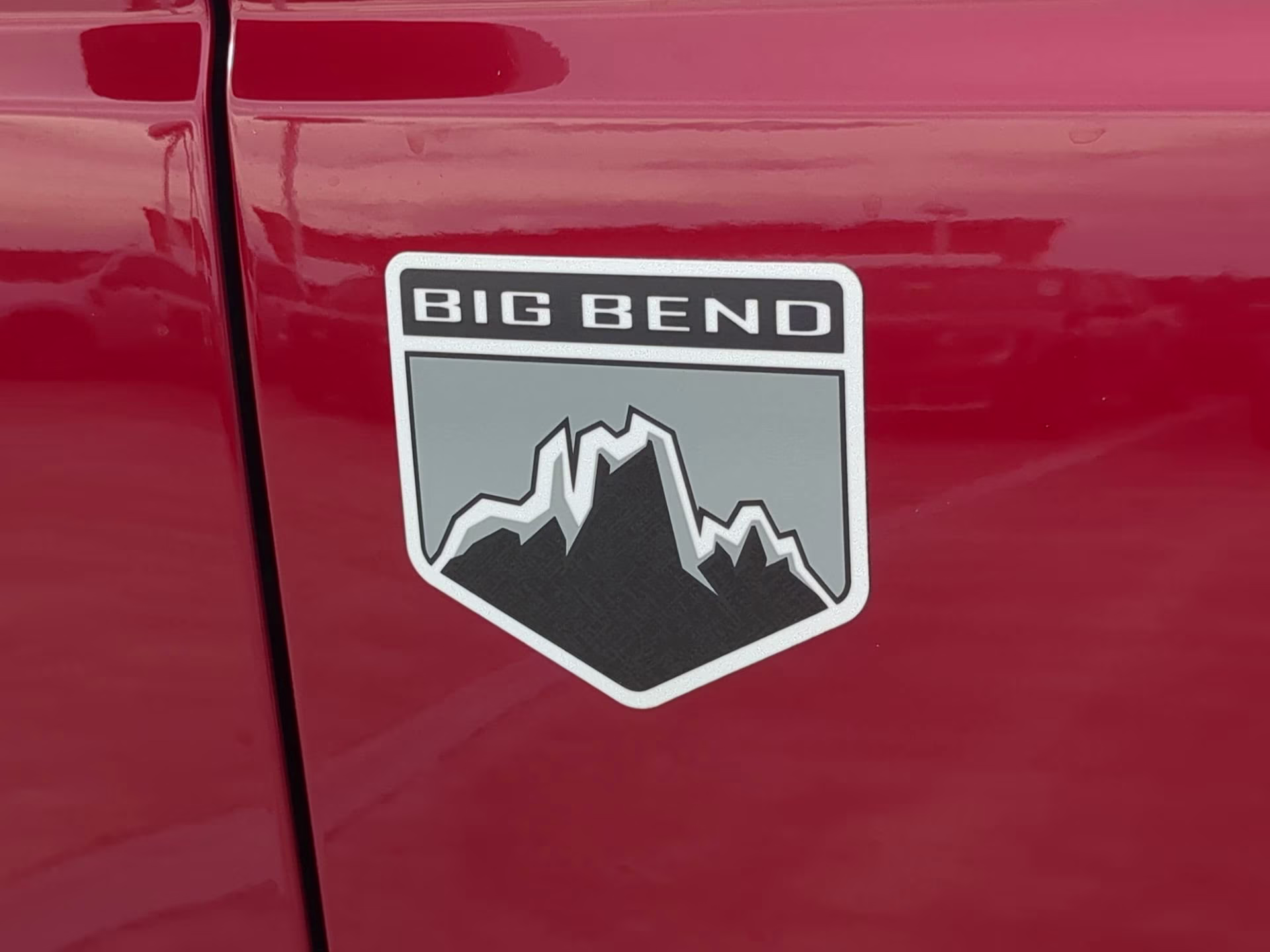 2026 Ruby Red Metallic Tinted Clearcoat Ford Bronco Big Bend 4X4 Convertible