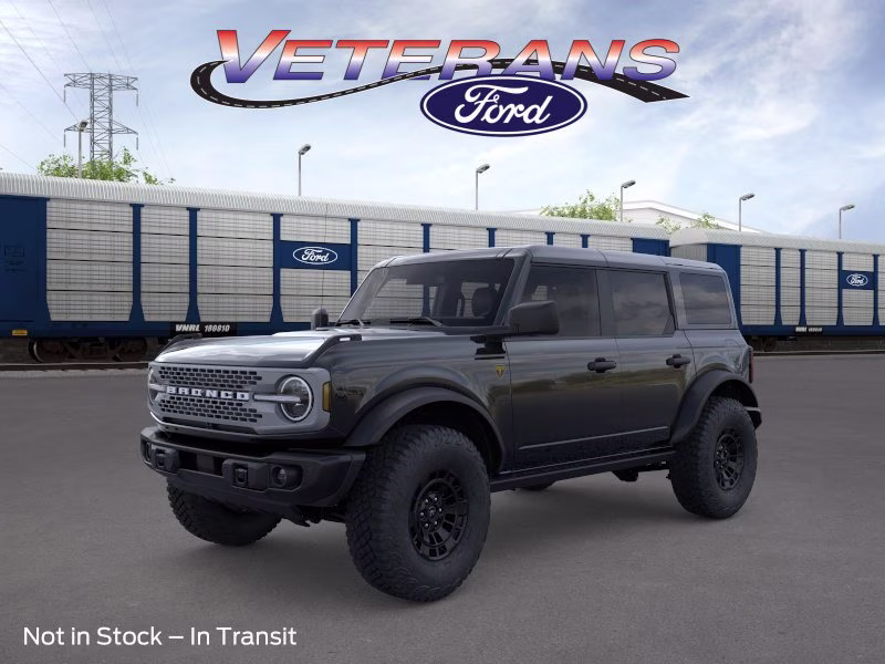 2026 Shadow Black Ford Bronco Badlands 4X4 Convertible