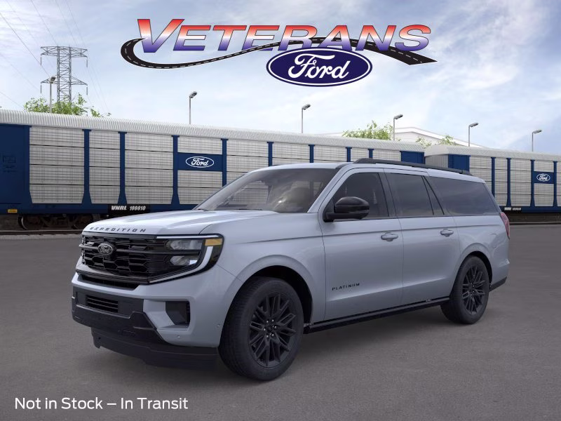 2026 Glacier Gray Metallic Tri-Coat Ford Expedition Max Platinum 4X4 SUV