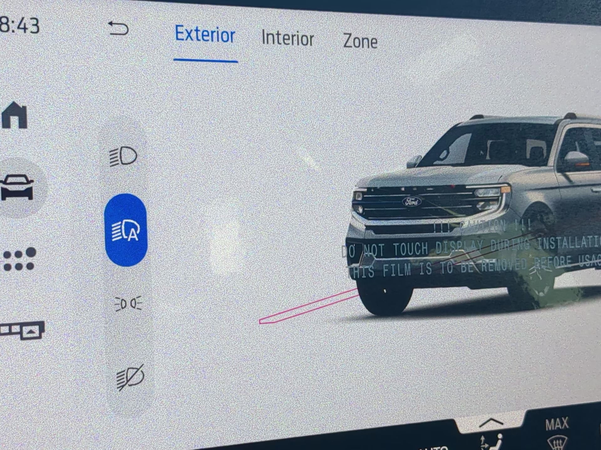 2026 Glacier Gray Metallic Tri-Coat Ford Expedition Max Platinum 4X4 SUV