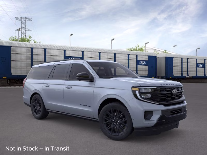 2026 Glacier Gray Metallic Tri-Coat Ford Expedition Max Platinum 4X4 SUV