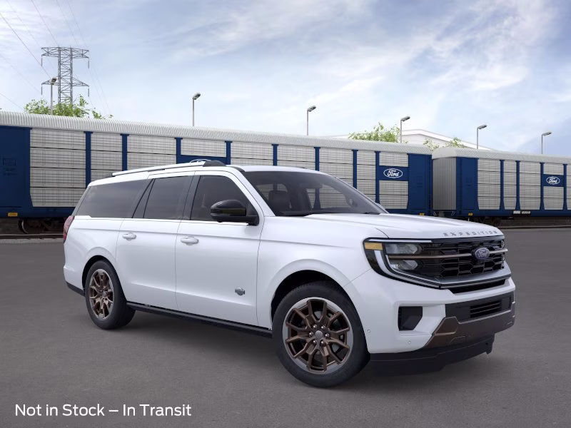 2026 Star White Metallic Tri-Coat Ford Expedition Max King Ranch 4X4 SUV