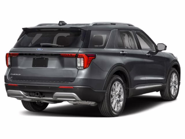 2026 Gray Metallic Ford Explorer Platinum RWD SUV