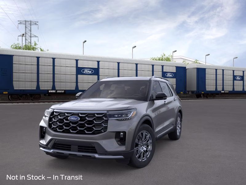 2026 Carbonized Gray Metallic Ford Explorer Platinum RWD SUV