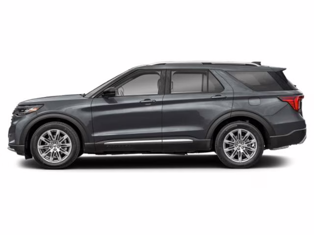 2026 Gray Metallic Ford Explorer Platinum RWD SUV