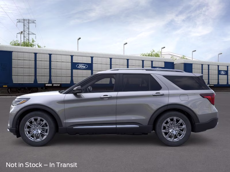 2026 Carbonized Gray Metallic Ford Explorer Platinum RWD SUV