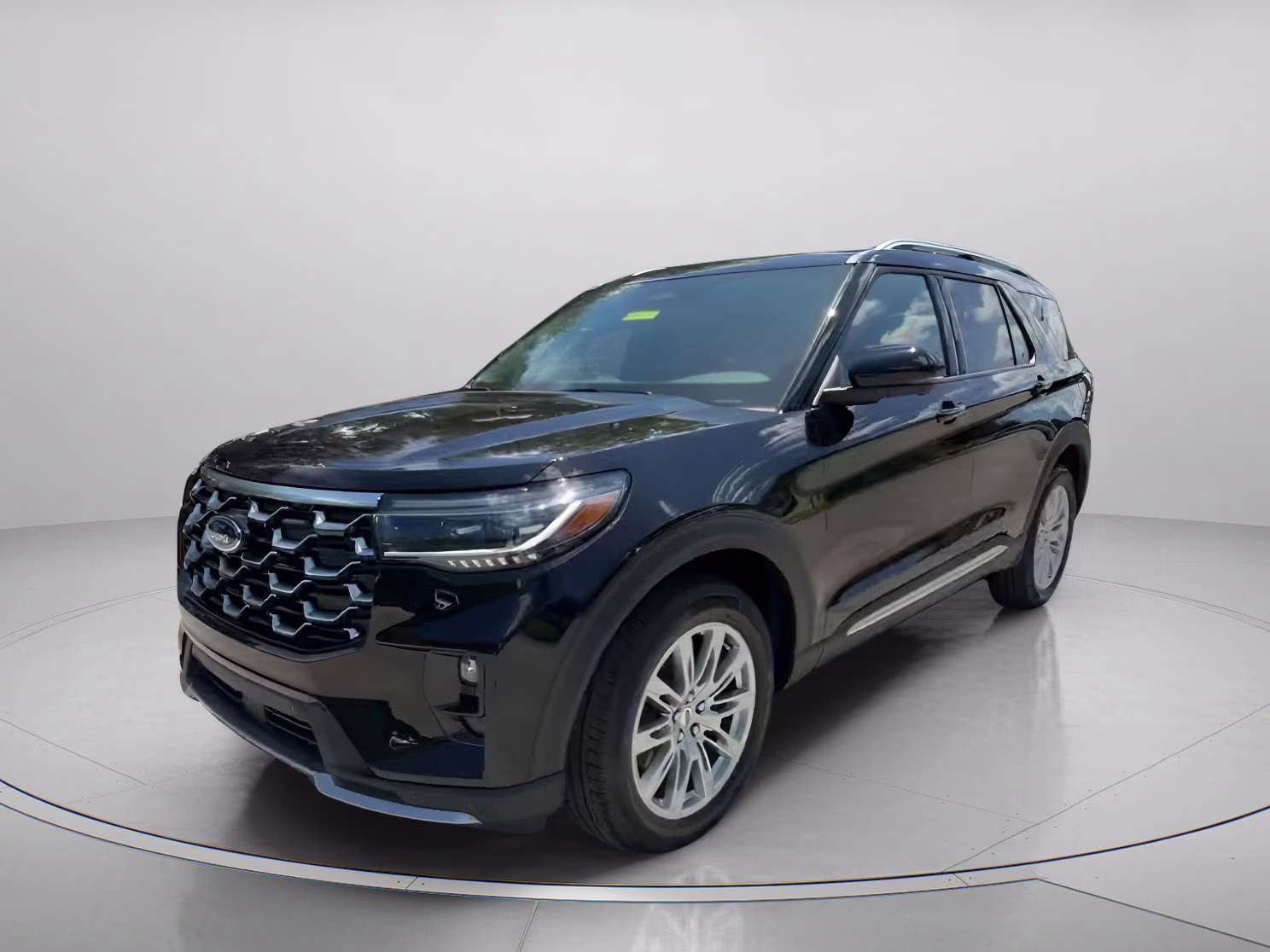 2026 Agate Black Metallic Ford Explorer Platinum RWD SUV