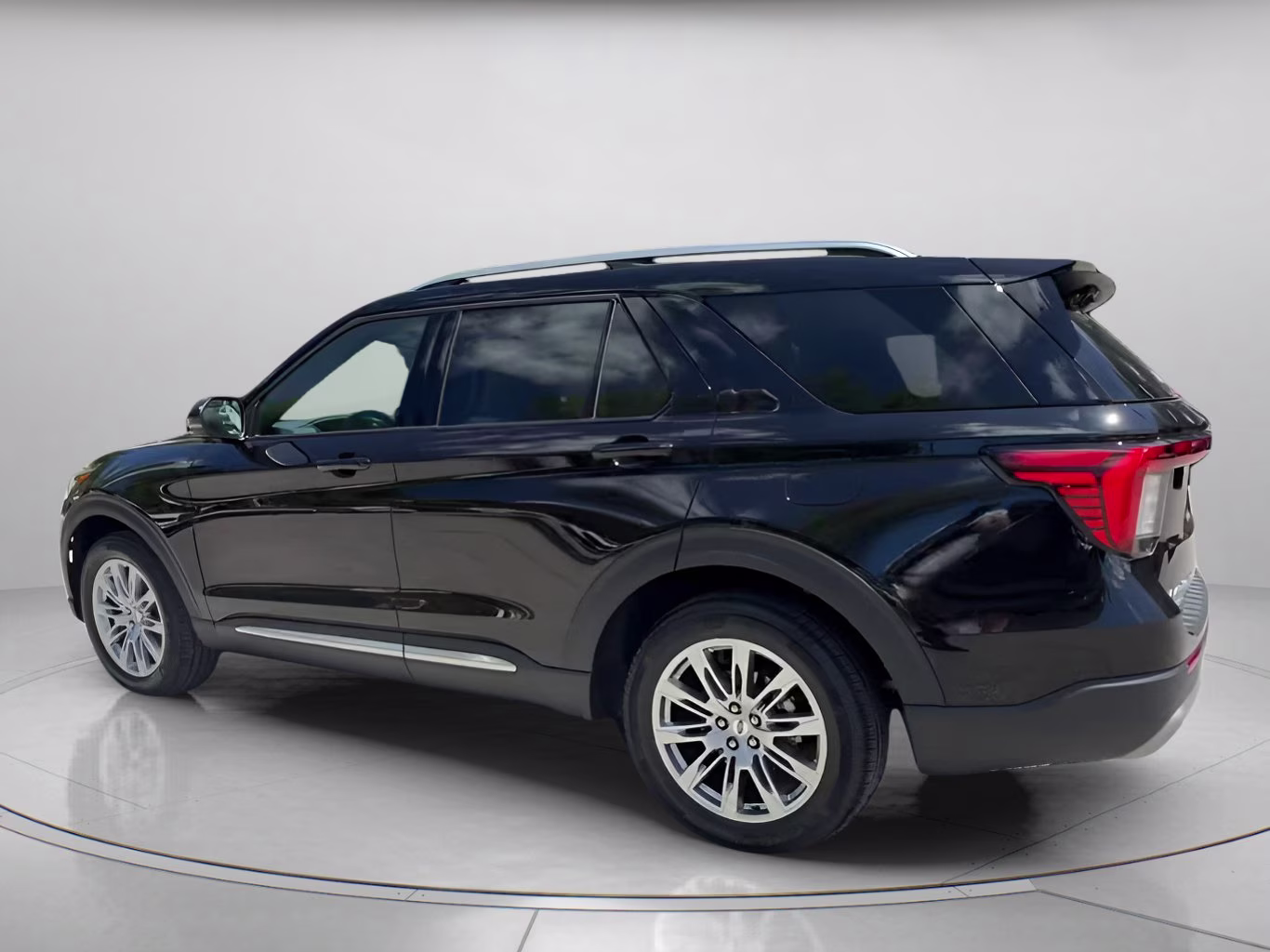 2026 Agate Black Metallic Ford Explorer Platinum RWD SUV