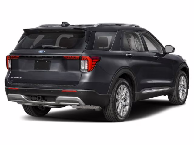 2026 Agate Black Metallic Ford Explorer Platinum RWD SUV
