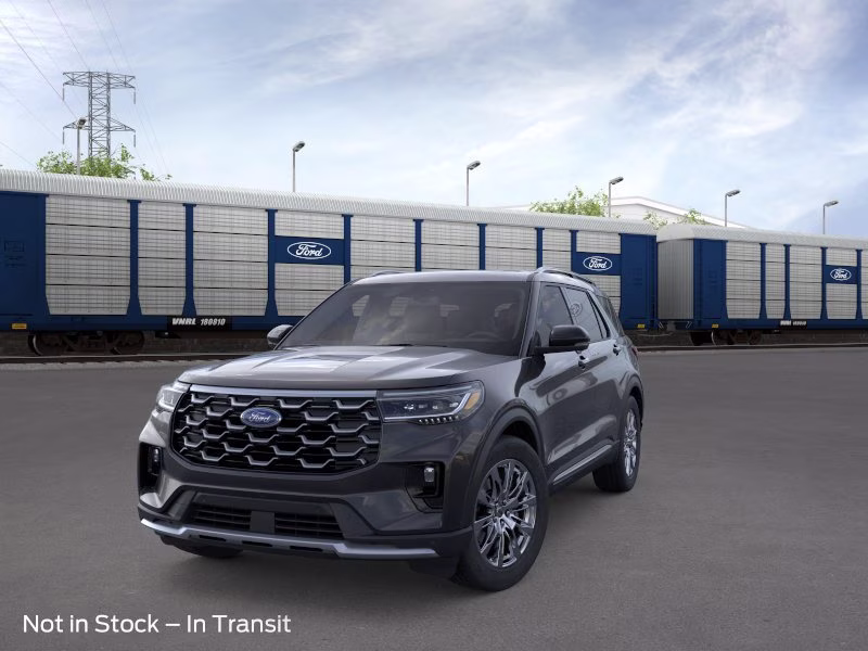 2026 Agate Black Metallic Ford Explorer Platinum RWD SUV