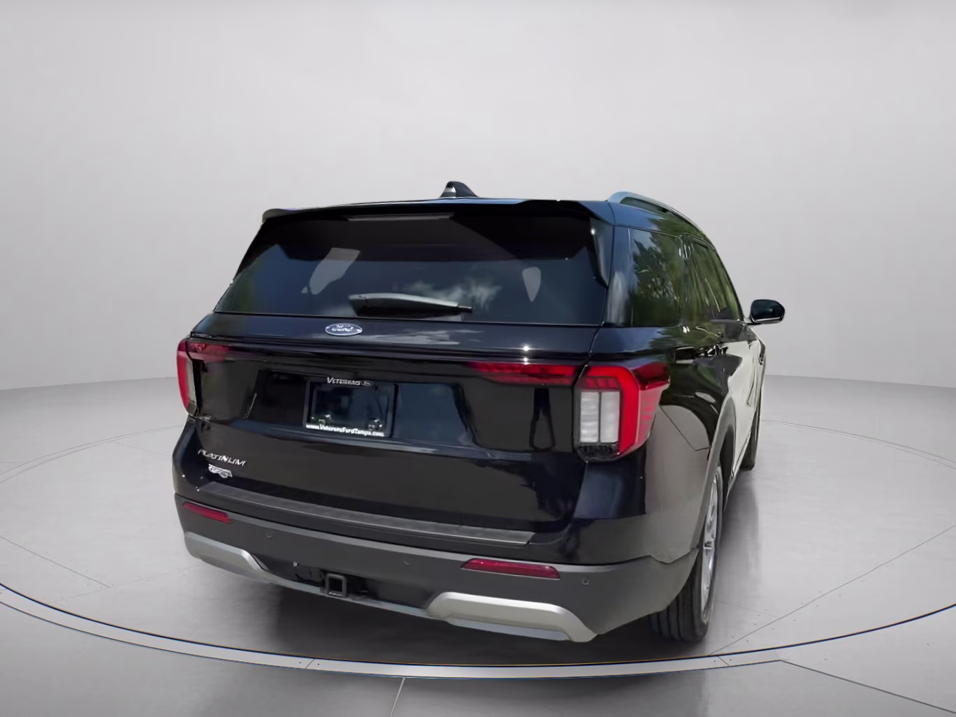 2026 Agate Black Metallic Ford Explorer Platinum RWD SUV