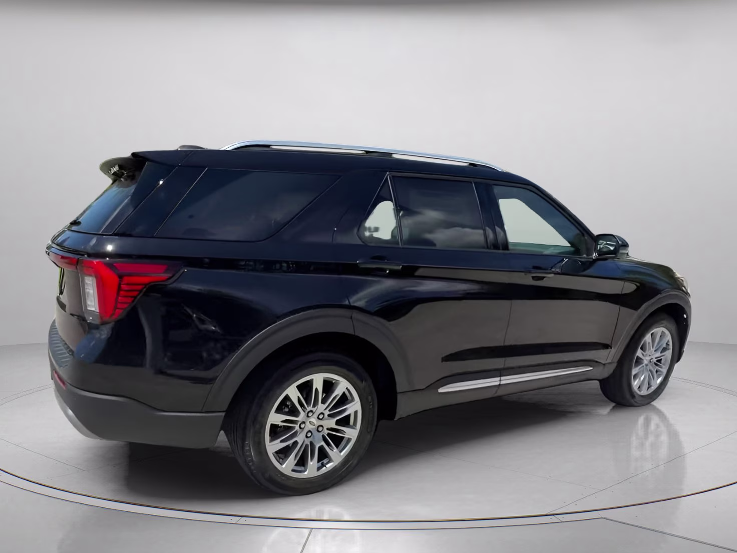 2026 Agate Black Metallic Ford Explorer Platinum RWD SUV