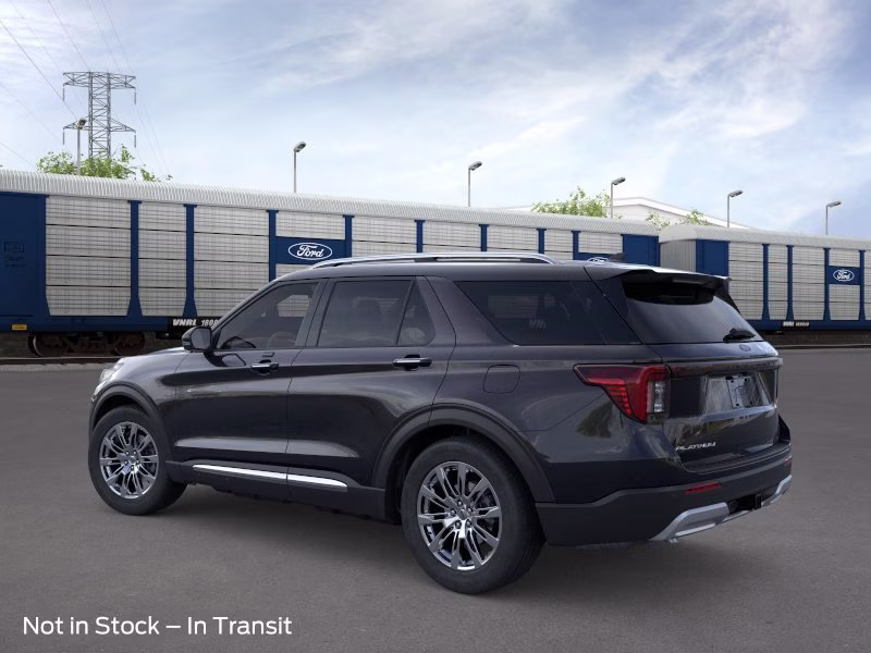 2026 Agate Black Metallic Ford Explorer Platinum RWD SUV