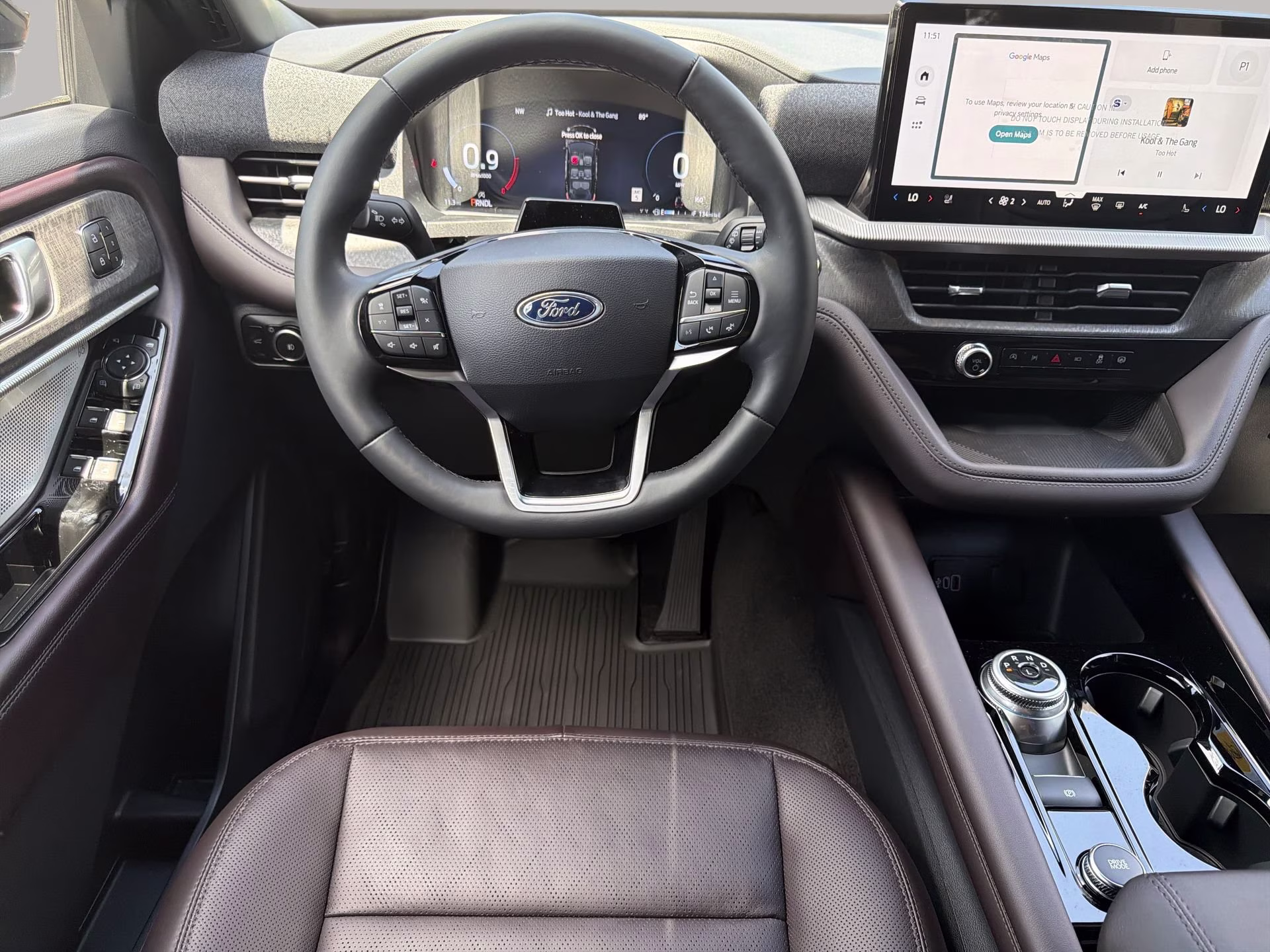 2026 Agate Black Metallic Ford Explorer Platinum RWD SUV