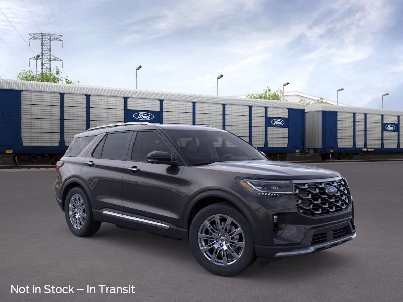 2026 Agate Black Metallic Ford Explorer Platinum RWD SUV