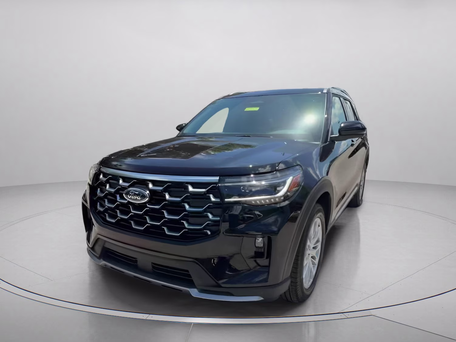 2026 Agate Black Metallic Ford Explorer Platinum RWD SUV