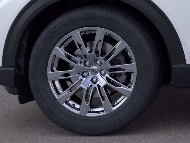 2026 Star White Metallic Tri-Coat Ford Explorer Platinum RWD SUV
