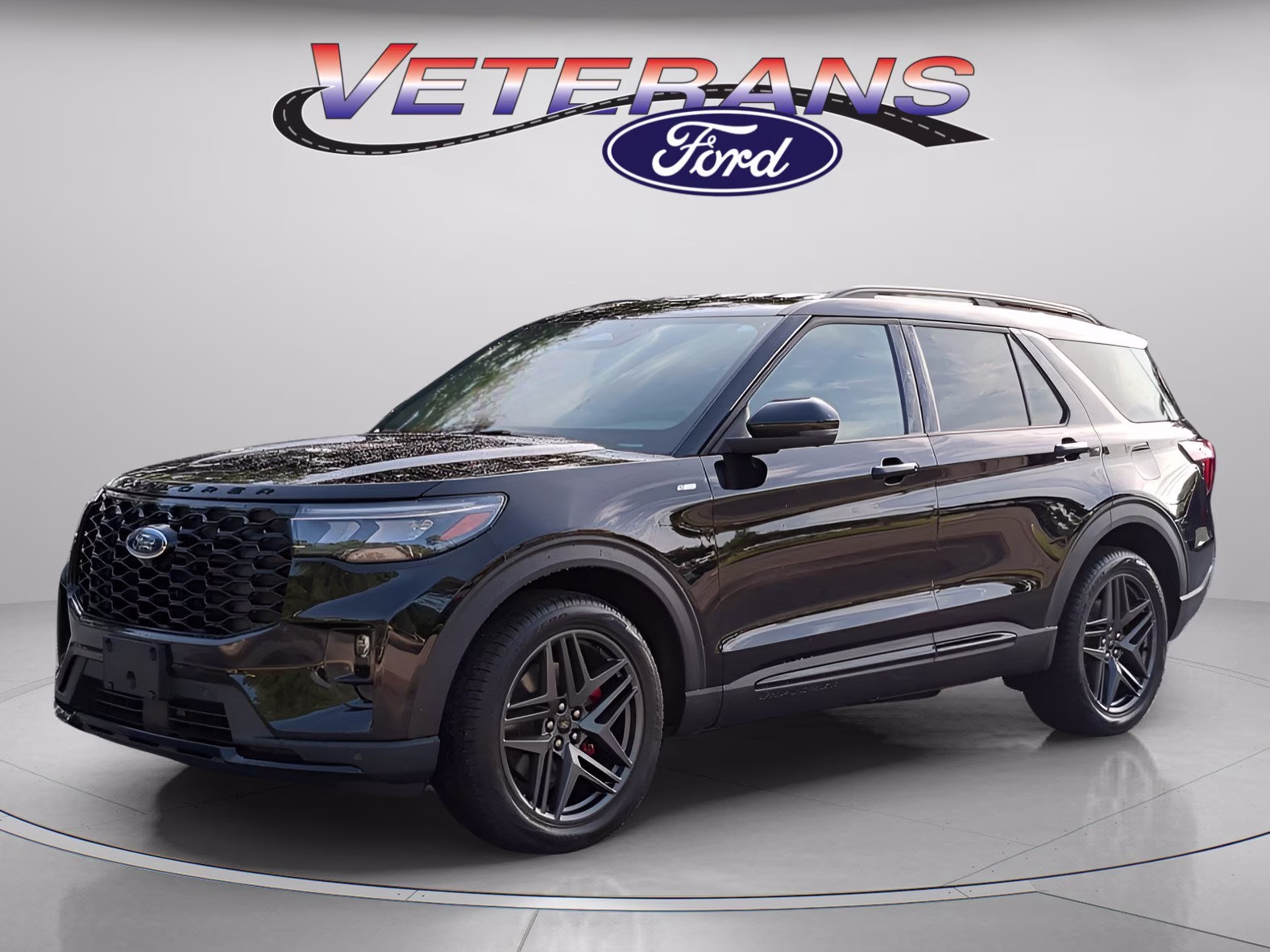 2026 Agate Black Metallic Ford Explorer ST-Line RWD SUV