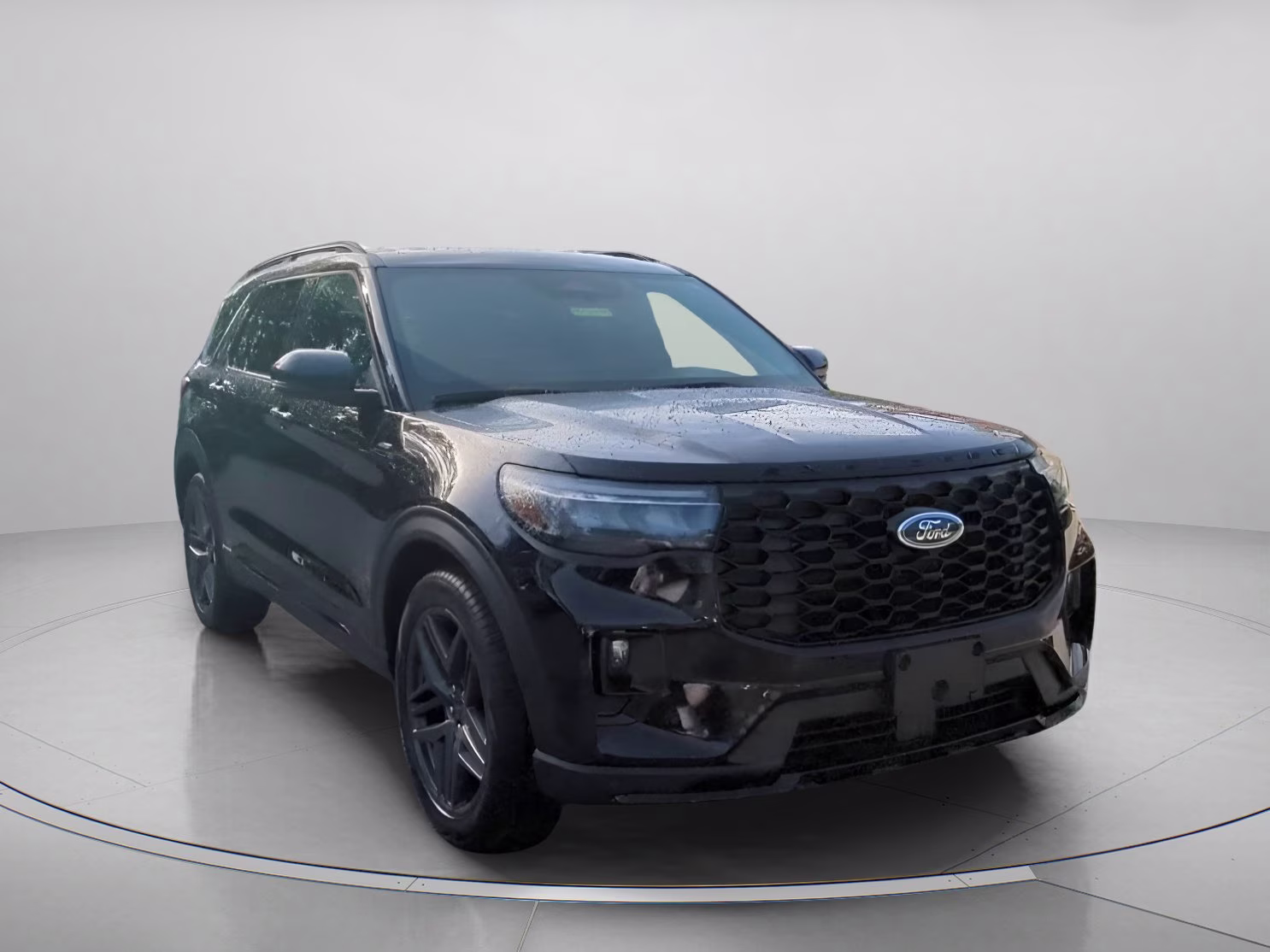 2026 Agate Black Metallic Ford Explorer ST-Line RWD SUV