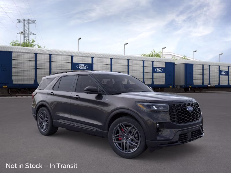 2026 Agate Black Metallic Ford Explorer ST-Line RWD SUV