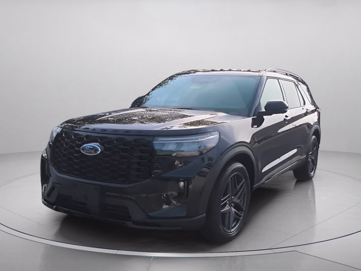 2026 Agate Black Metallic Ford Explorer ST-Line RWD SUV
