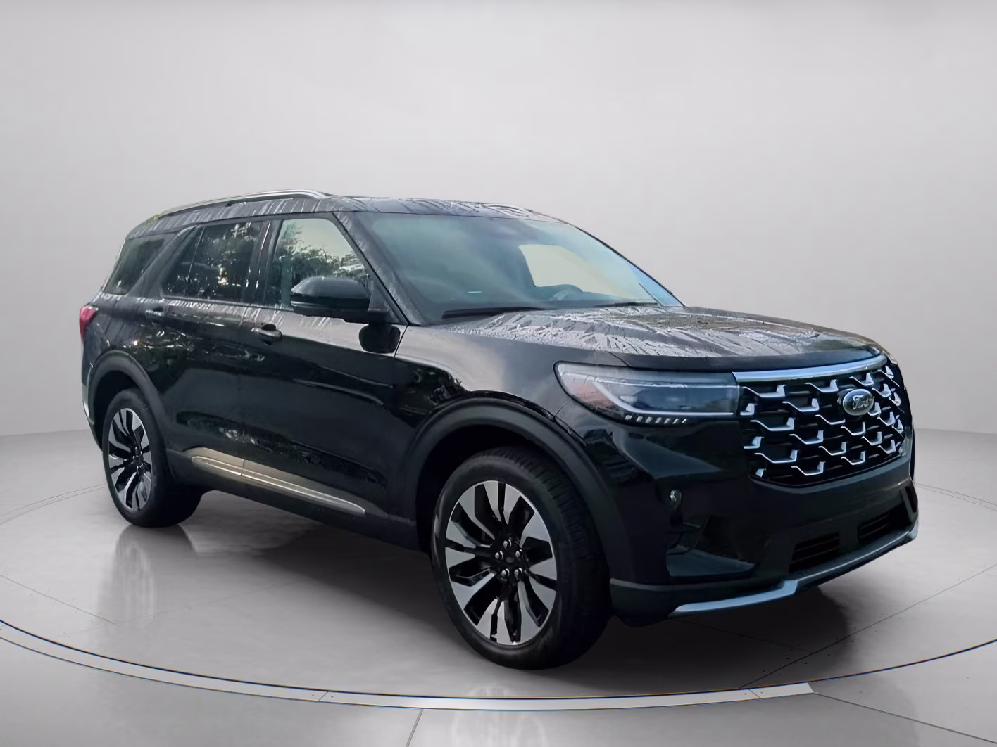 2026 Agate Black Metallic Ford Explorer Platinum 4X4 SUV