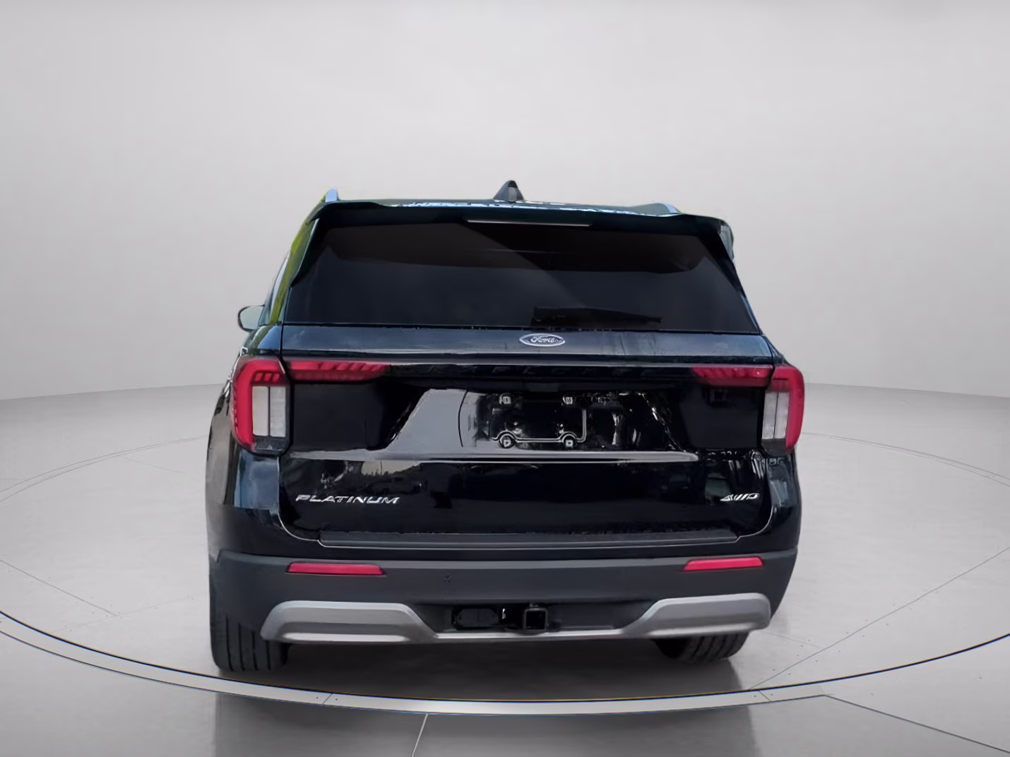 2026 Agate Black Metallic Ford Explorer Platinum 4X4 SUV