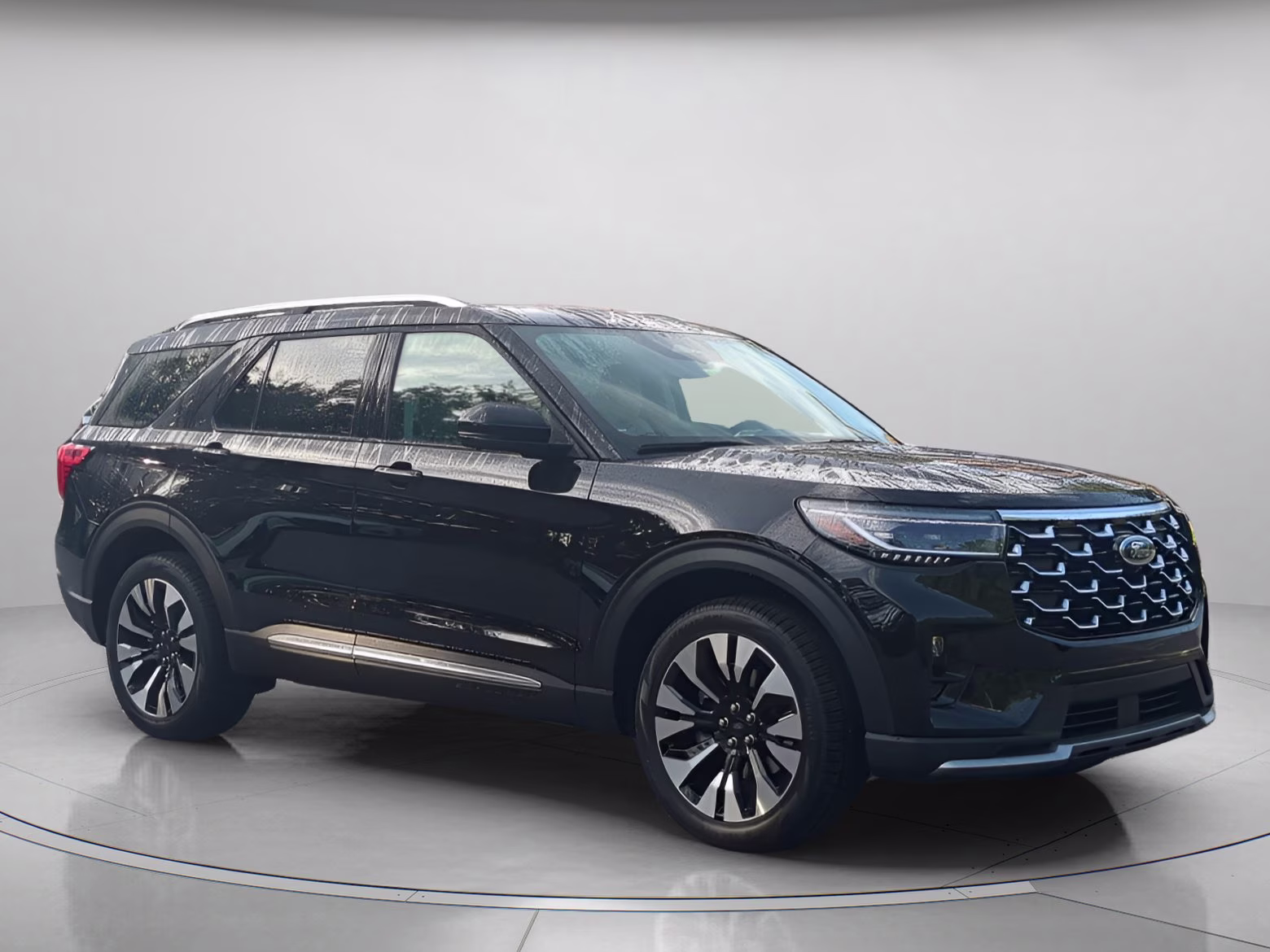2026 Agate Black Metallic Ford Explorer Platinum 4X4 SUV