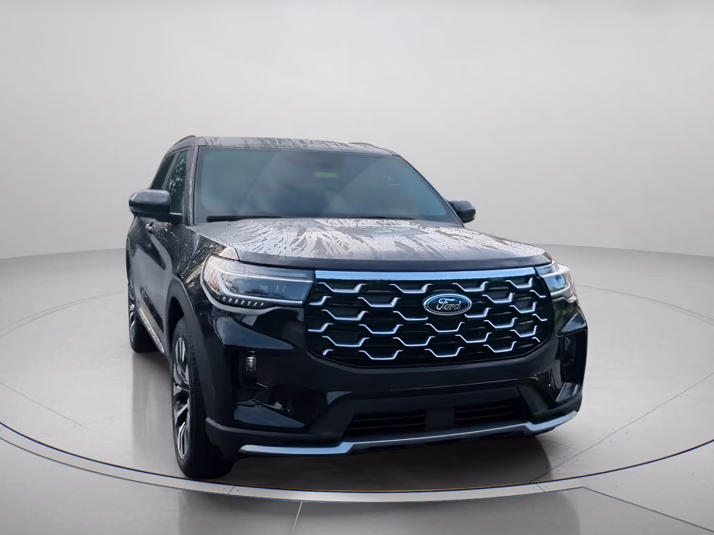 2026 Agate Black Metallic Ford Explorer Platinum 4X4 SUV