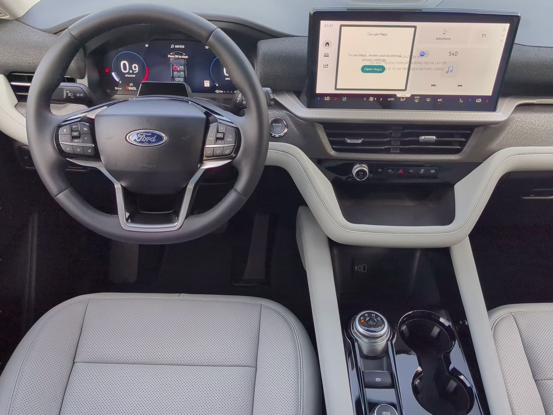 2026 Agate Black Metallic Ford Explorer Platinum 4X4 SUV