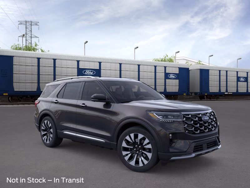 2026 Agate Black Metallic Ford Explorer Platinum 4X4 SUV