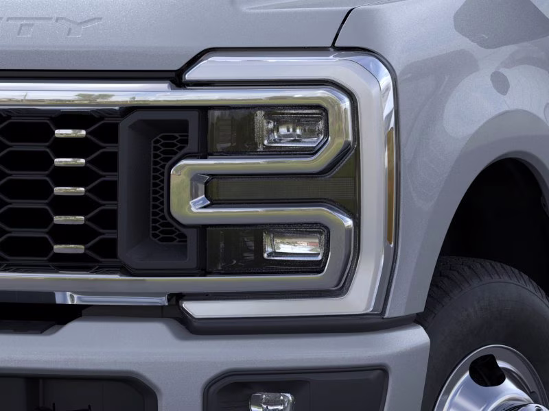 2026 Glacier Gray Metallic Tricoat Ford Super Duty F-350 DRW Platinum Crew Cab Pickup 4X4 Truck