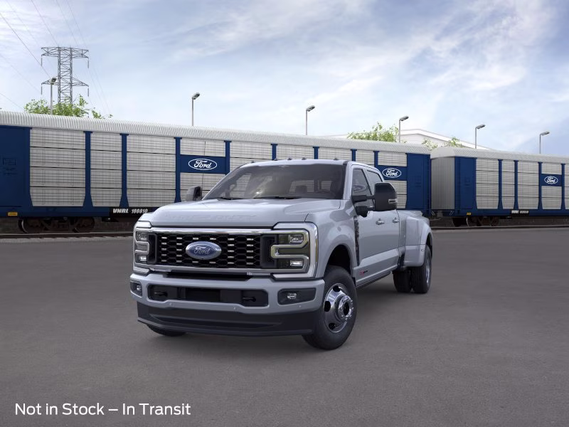 2026 Glacier Gray Metallic Tricoat Ford Super Duty F-350 DRW Platinum Crew Cab Pickup 4X4 Truck