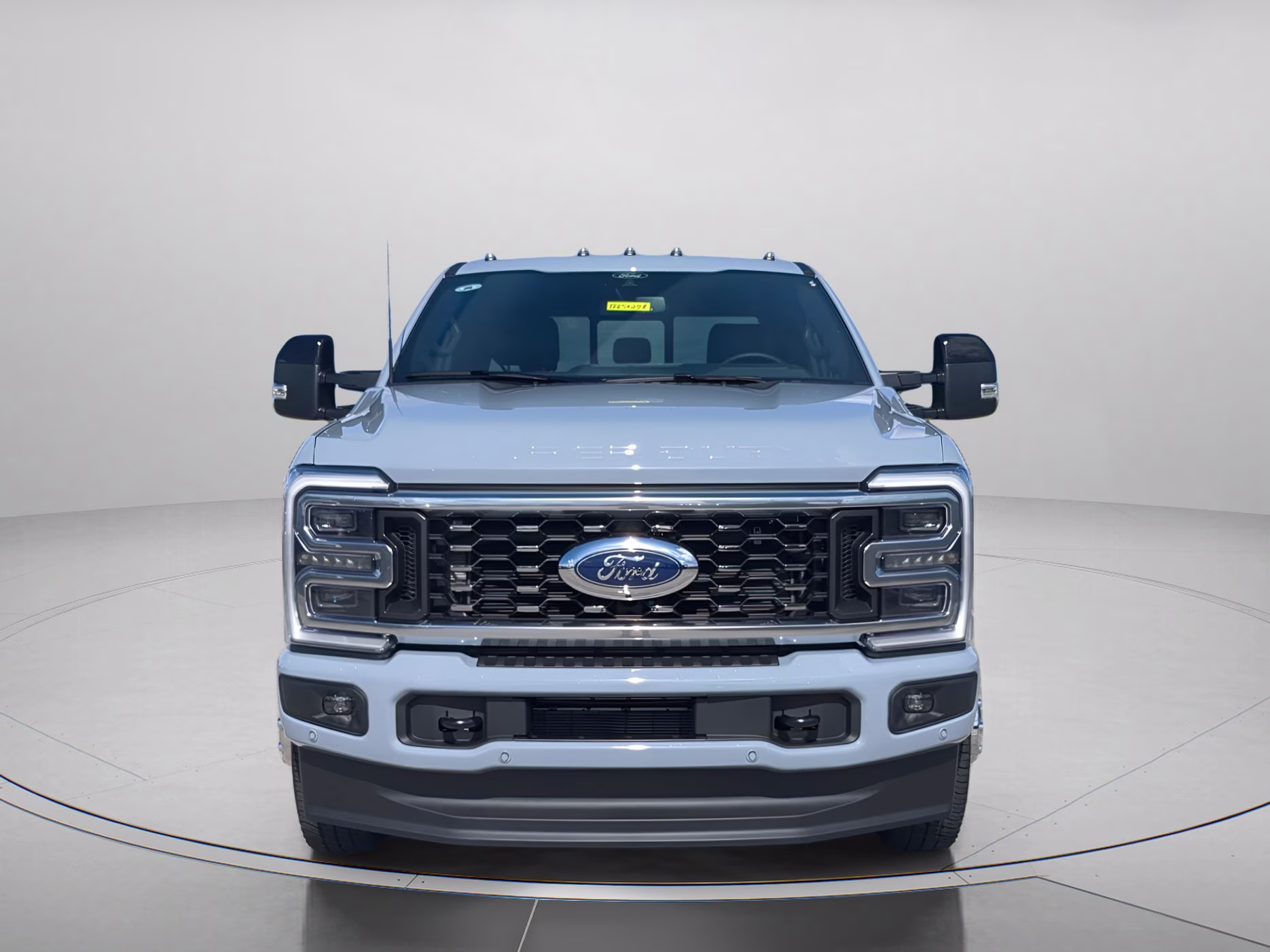 2026 Glacier Gray Metallic Tricoat Ford Super Duty F-350 DRW Platinum Crew Cab Pickup 4X4 Truck