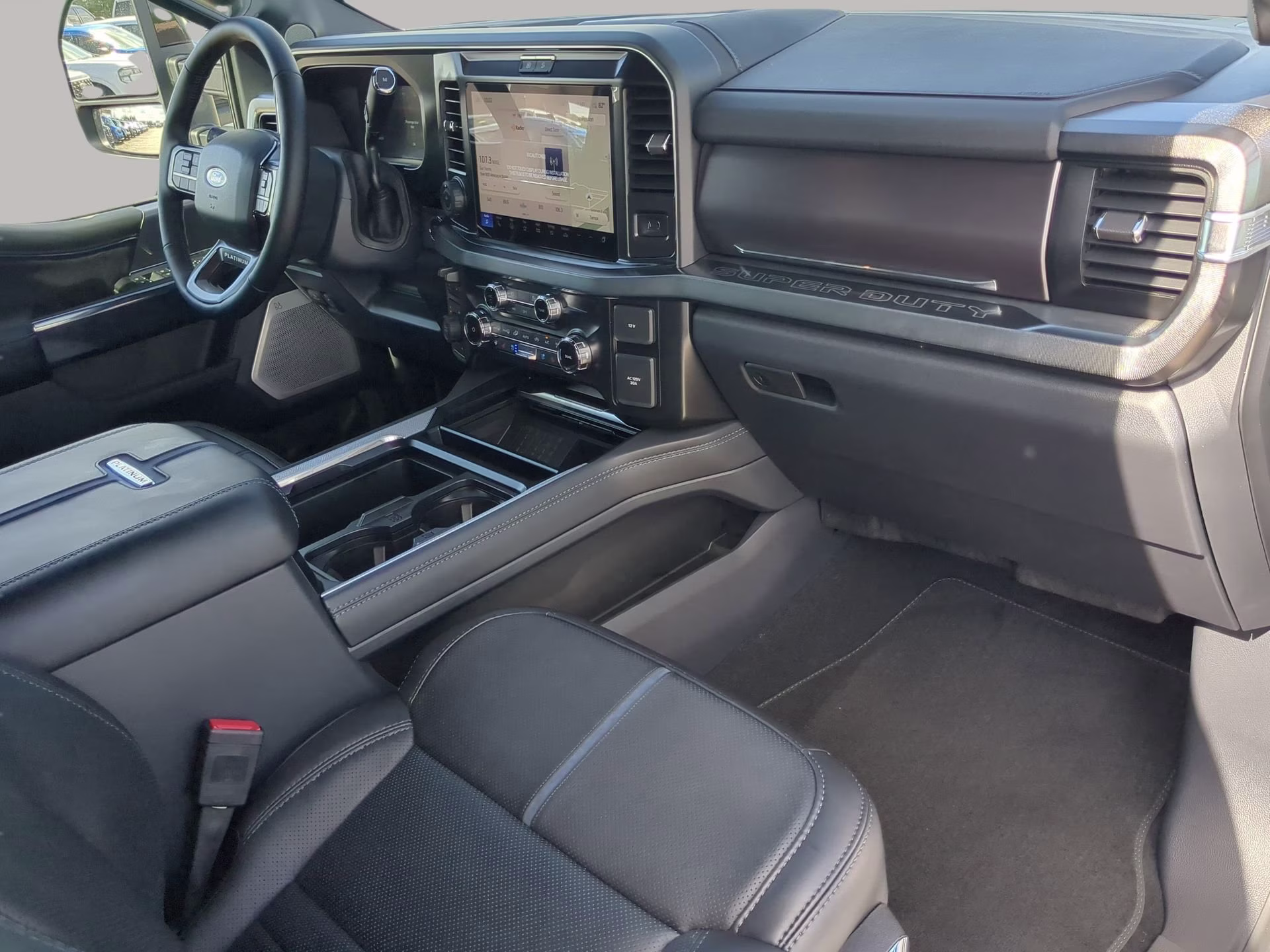2026 Glacier Gray Metallic Tricoat Ford Super Duty F-350 DRW Platinum Crew Cab Pickup 4X4 Truck