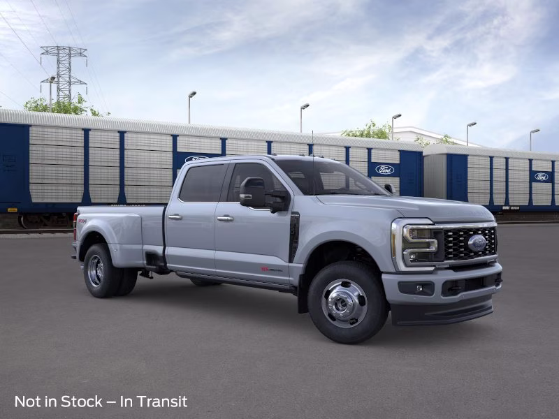 2026 Glacier Gray Metallic Tricoat Ford Super Duty F-350 DRW Platinum Crew Cab Pickup 4X4 Truck