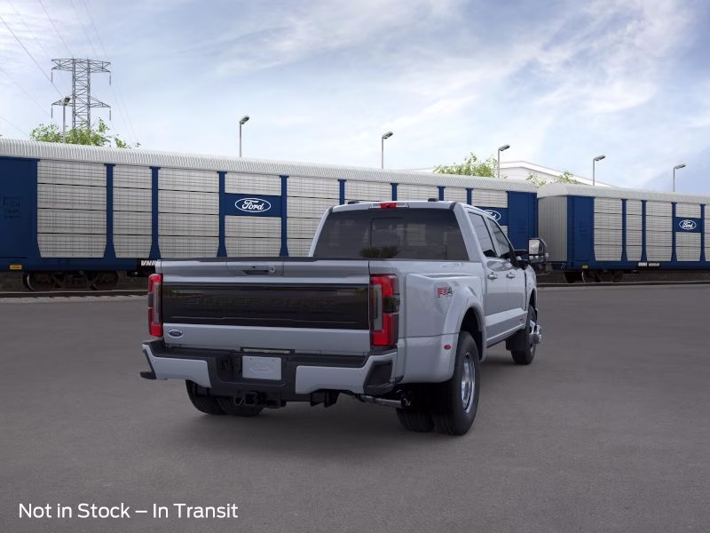 2026 Glacier Gray Metallic Tricoat Ford Super Duty F-350 DRW Platinum Crew Cab Pickup 4X4 Truck