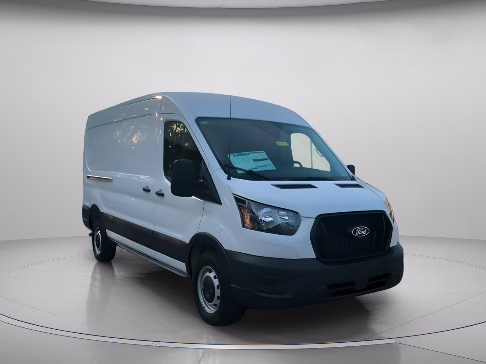 2026 Oxford White Ford Transit Cargo Van XL RWD Van