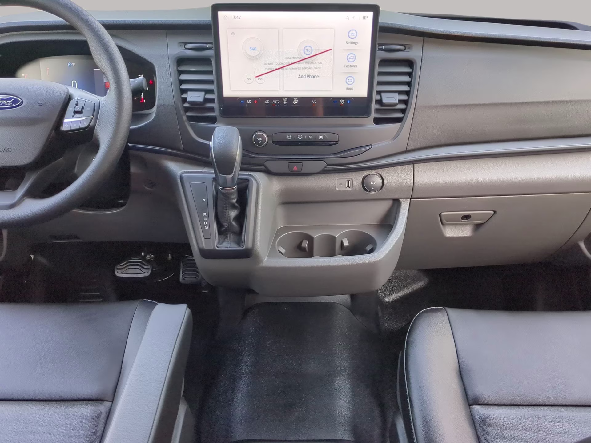 2026 Oxford White Ford Transit Cargo Van XL RWD Van