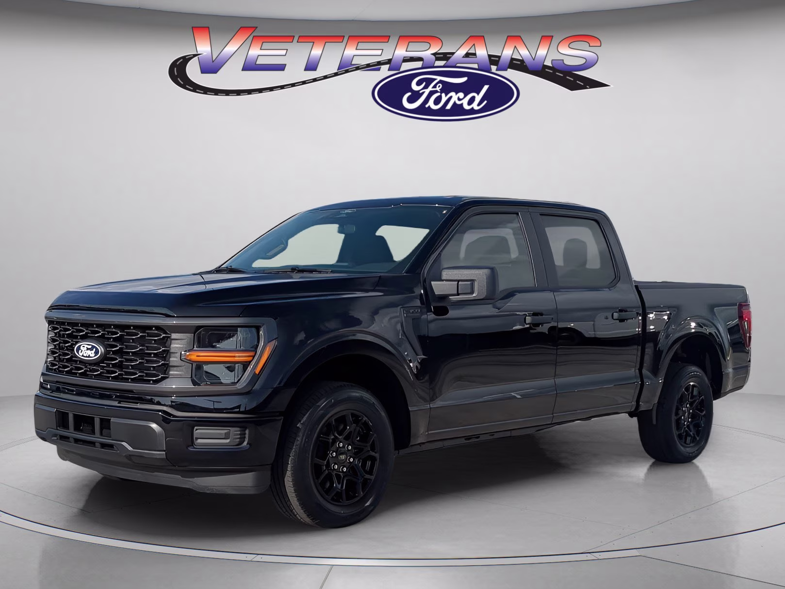 2026 Agate Black Metallic Ford F-150 STX Crew Cab Pickup RWD Truck