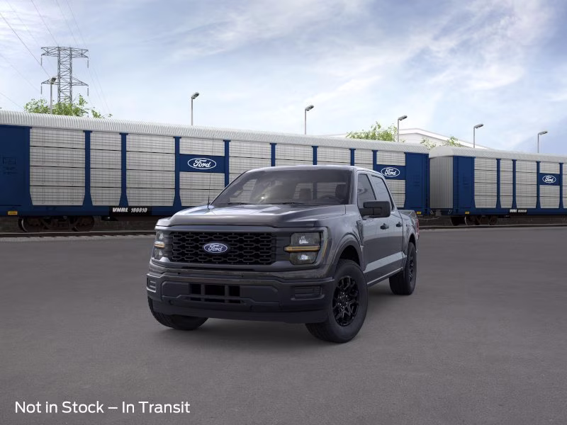 2026 Agate Black Metallic Ford F-150 STX Crew Cab Pickup RWD Truck