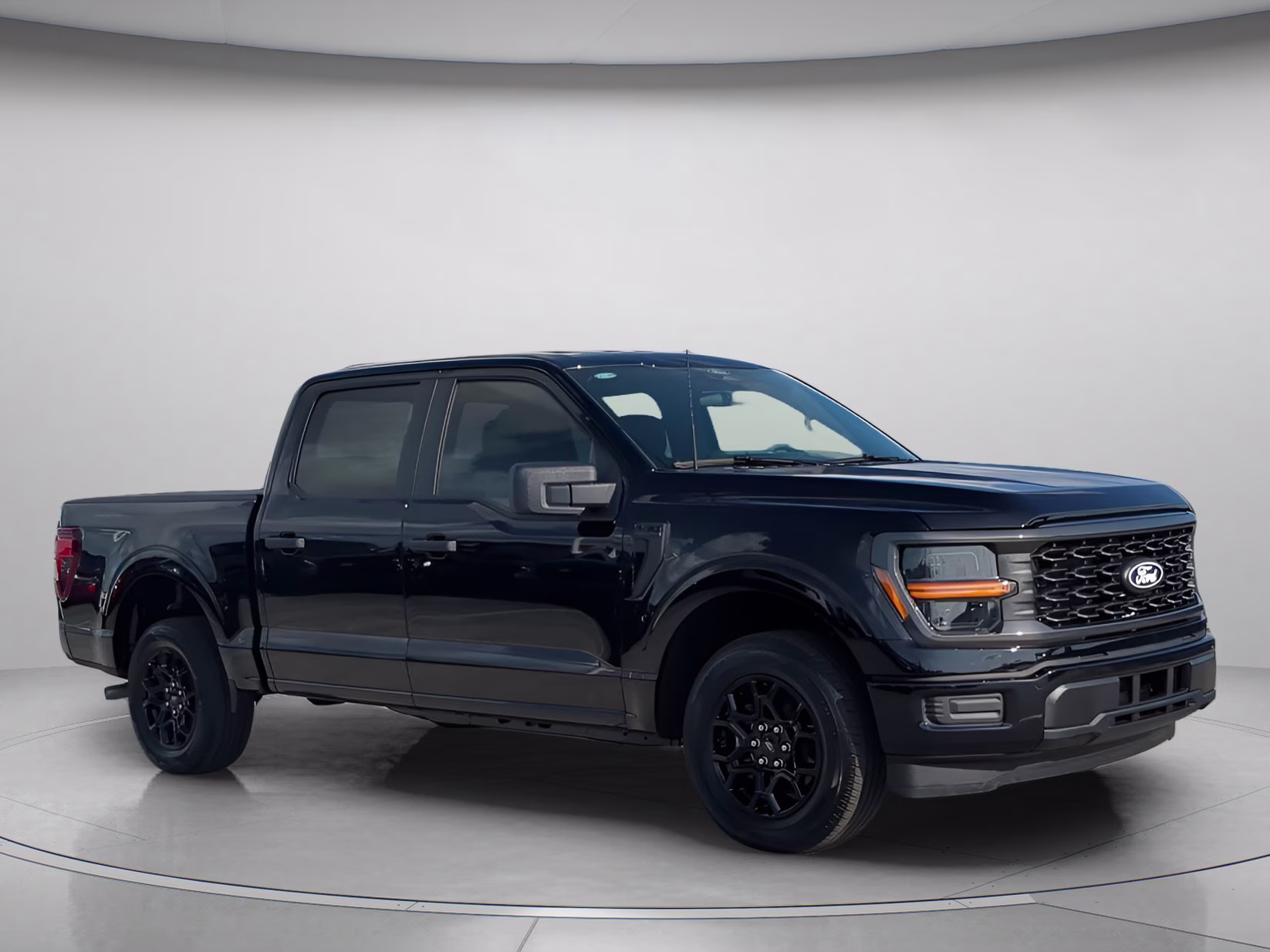 2026 Agate Black Metallic Ford F-150 STX Crew Cab Pickup RWD Truck