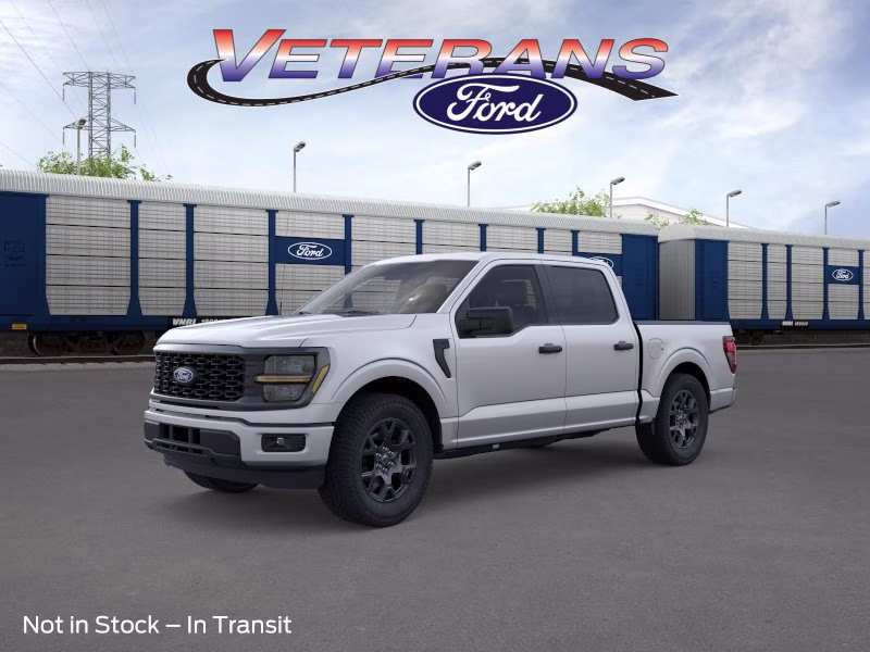 2026 Iconic Silver Metallic Ford F-150 STX Crew Cab Pickup RWD Truck